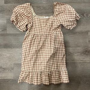 Gingham Country Dress